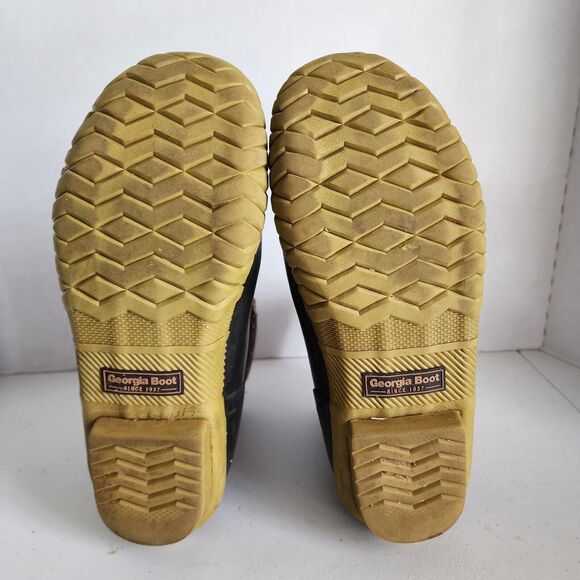 Georgia Marshland Duck Work Boot Unisex Mens 6 Womens 8 Brown GB00274 - Picture 7 of 9